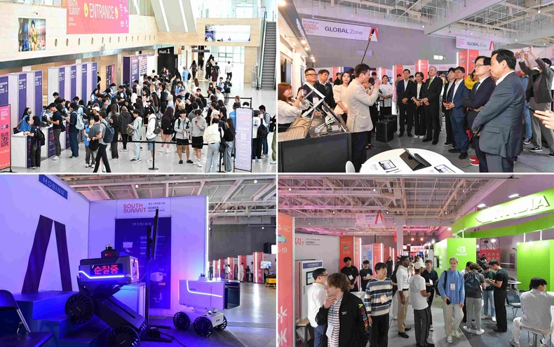 경기도에서 인공지능(AI)·딥테크 스타트업 박람회인 ‘2024 경기 스타트업 서밋 South Summit Korea’이 성황리에 막을 내렸다. (2) ⓒ타임즈
