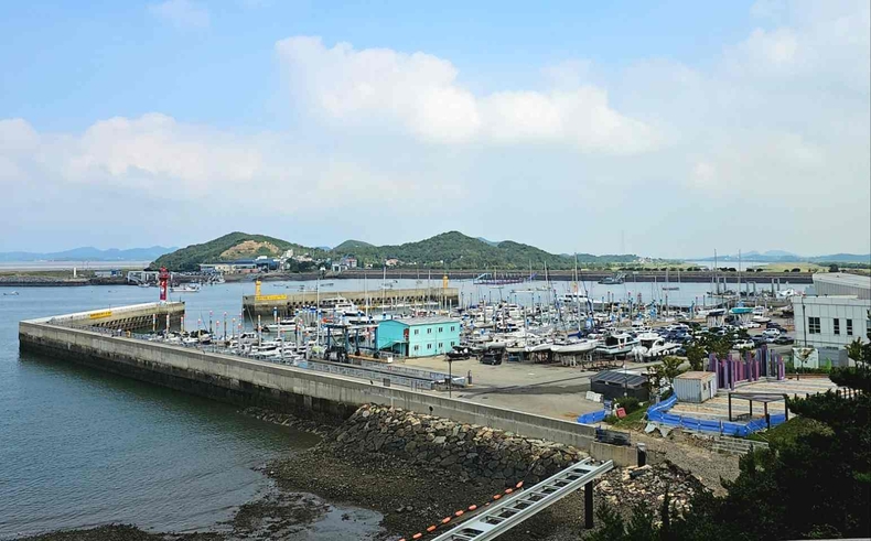 경기도 화성시 서해안에 위치한 전곡항 사진(1) ⓒ타임즈