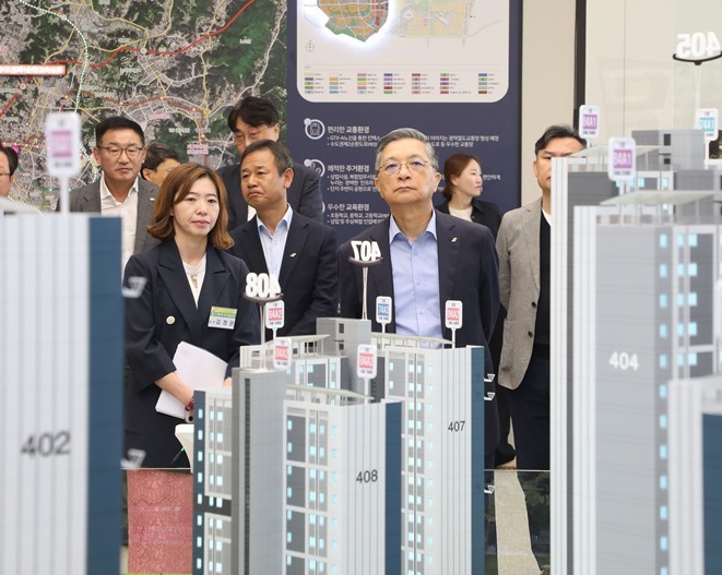 파주운정3 A20블록 견본주택 전시관 개관식 ⓒ타임즈 