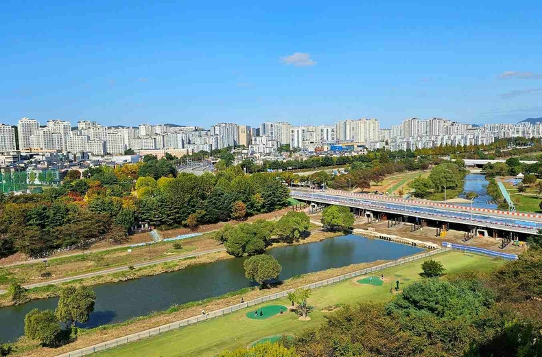 성남 탄천 사진(2) ⓒ타임즈