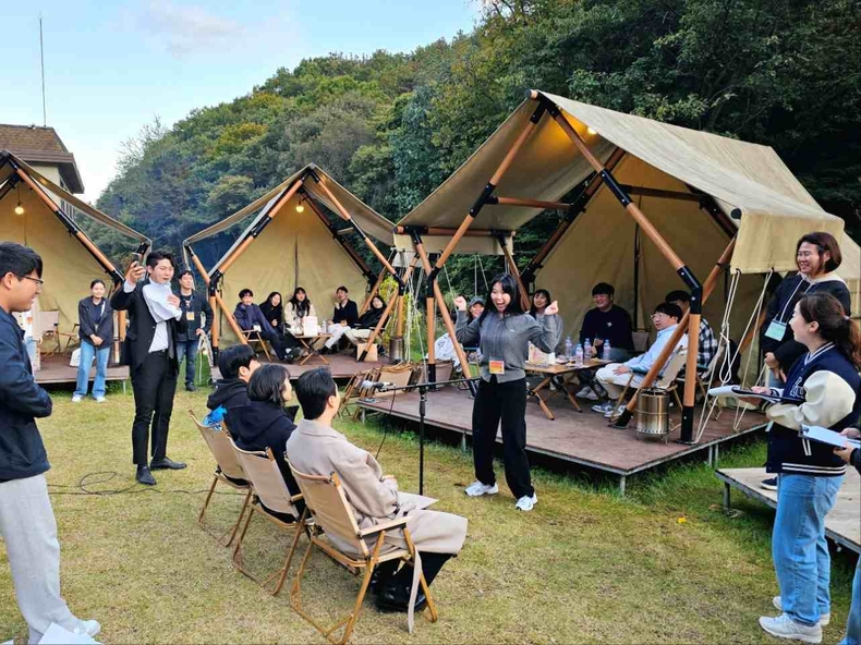 용인특례시 '도심속 글램핑' 행사 사진(2) ⓒ타임즈
