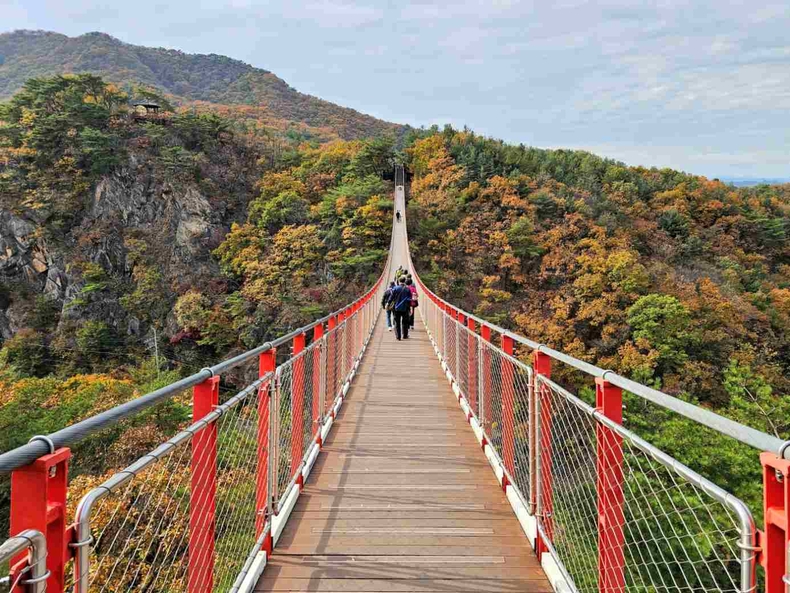 경기도 파주 감악산 출렁다리 사진(2) ⓒ타임즈