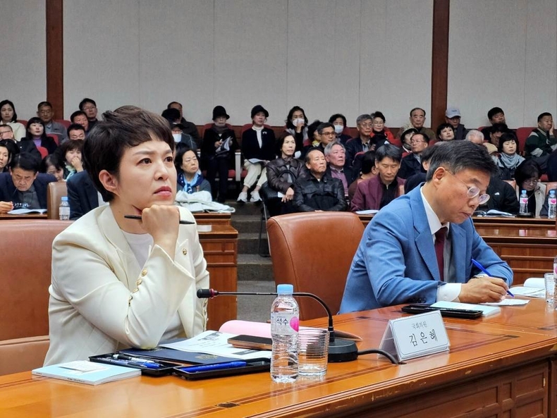 (좌)김은혜 의원(국민의힘, 분당을), (우) 신상진 성남시장(4) ⓒ타임즈 