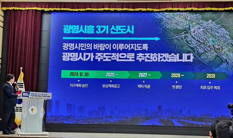 광명시흥 3기 신도시 및 민생안정지원금 언론브리핑(2) ⓒ타임즈