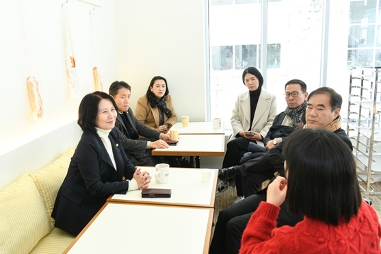 경환위 사회적경제기반 외식업체 방문 ⓒ타임즈 