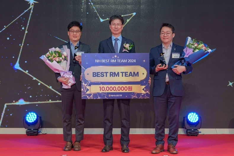 지난 5일 서울 용산구 드래곤시티 호텔에서 '2024 NH BEST RM팀 시상식'을 개최했다고 6일 밝혔다. 2 ⓒ타임즈 