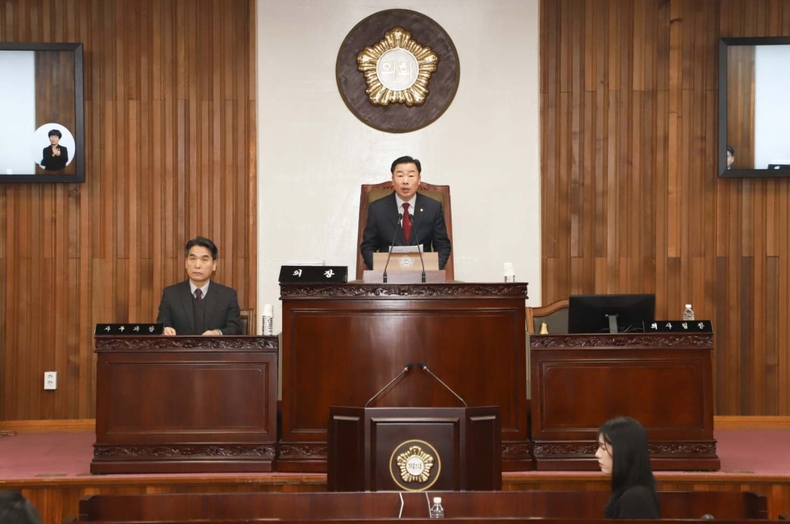 제73회 여주시의회 박두형 의장 사진 ⓒ타임즈