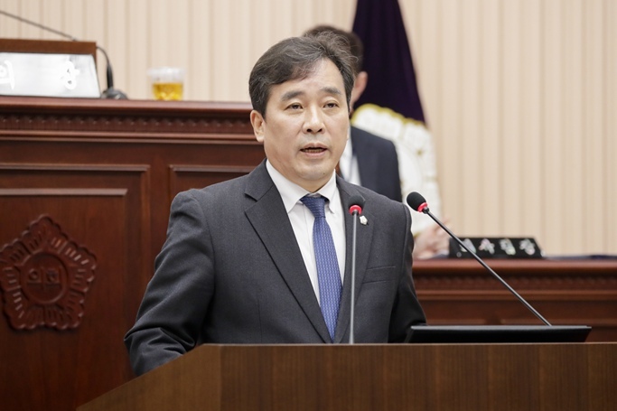 제348회 구리시의회 임시회 제1차 본회의 ⓒ타임즈 