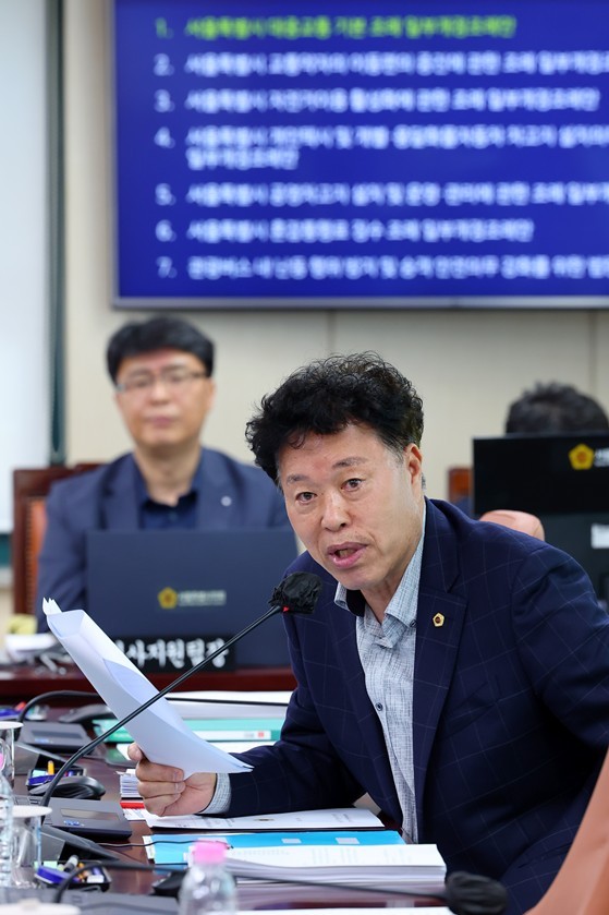 서울시의회 교통위원회 송도호 의원 ⓒ타임즈 