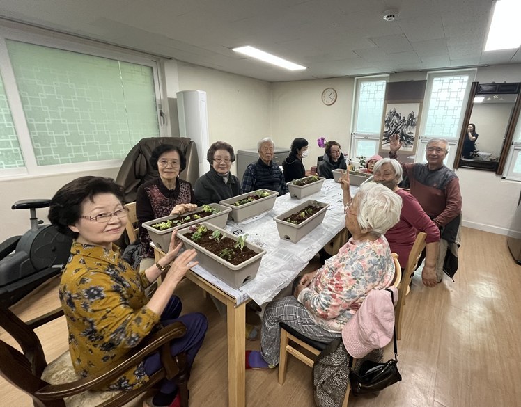 경로당 건강증진교육 사진 ⓒ타임즈 