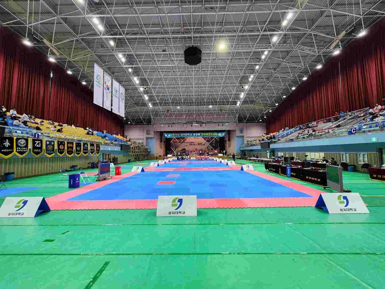 1.제16회 상지대학교 총장기 전국 태권도대회 개회식 ⓒ타임즈