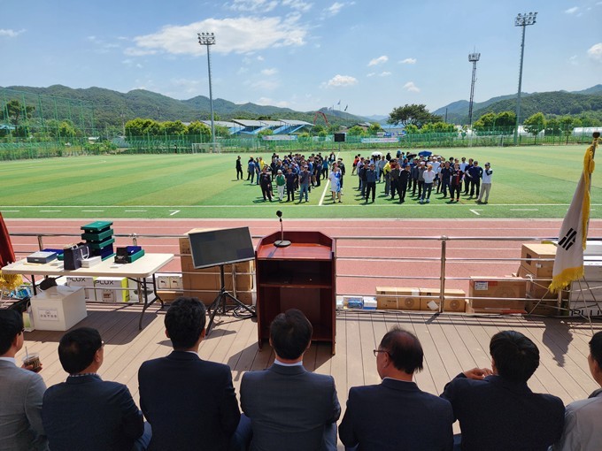 금강고속 회사 창립 제73주년 기념 노사한마음 체육대회 (2) ⓒ타임즈 