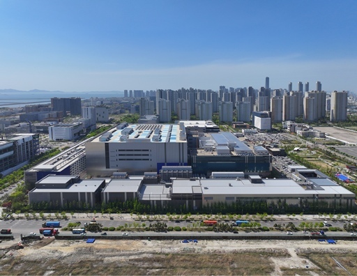 송도바이오클러스터-삼성바이오로직스-2025.5월 드론 촬영 ⓒ타임즈 