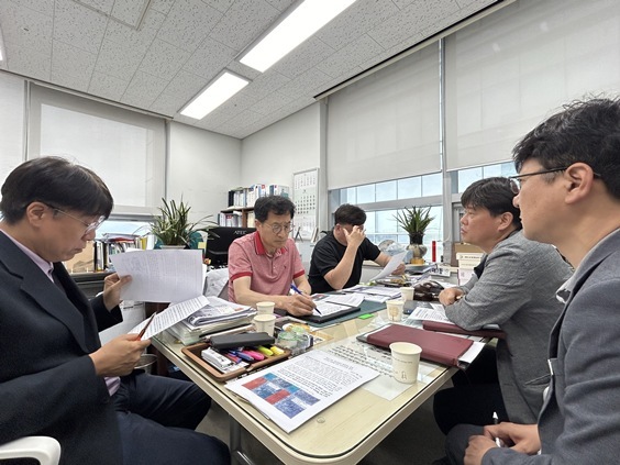성남시 고도제한 관계자와 긴급간담회 사진(2025.7.3.) ⓒ타임즈 