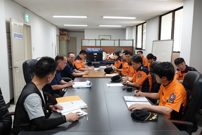 노후 공동주택 현장안전지도 간담회 모습 ⓒ타임즈 