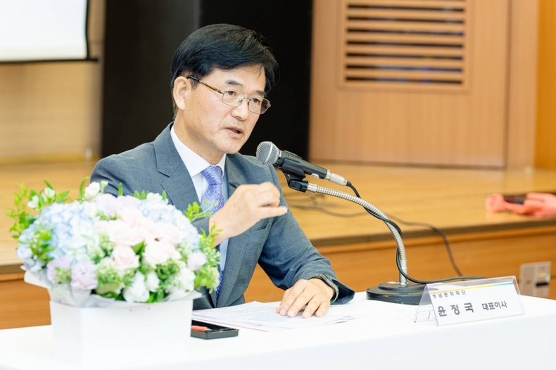 성남문화재단 대표이사 취임 100일 기자간담회(3) ⓒ타임즈