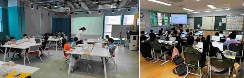 (사진자료1) 3D프린터 교육 ▲(사진자료2) 아두이노 교육 ⓒ타임즈