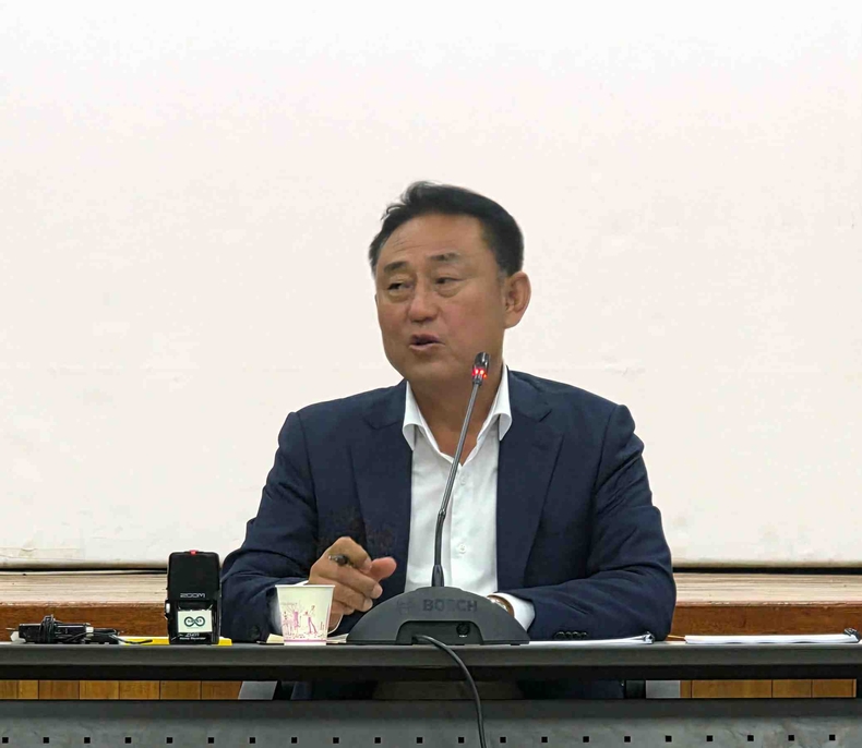 이충우 여주시장은 7월 17일 오후 시청 4층 대회의실에서 긴급 기자회견을 가졌다(2) ⓒ타임즈