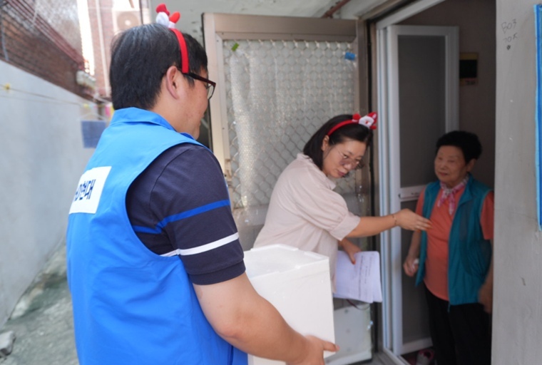 8월 13일 성남시청자원봉사센터(센터장 장현자) 연계로 열려 관심을 끌었다. 2 ⓒ타임즈 