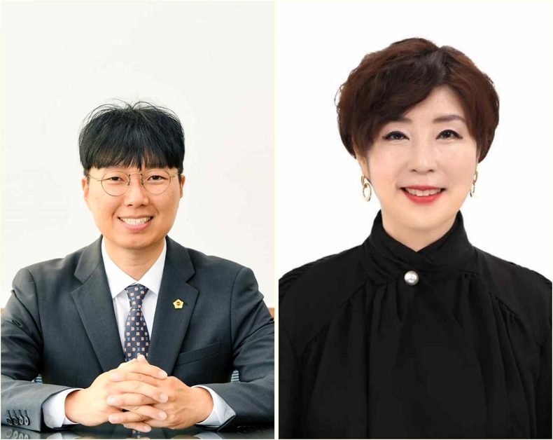 원주영 시의원(사진) ▲정경자 도의원(사진) ⓒ타임즈