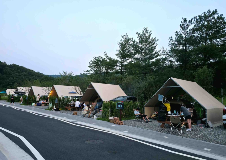 성남 율동공원 오토캠핑장(2) ⓒ타임즈