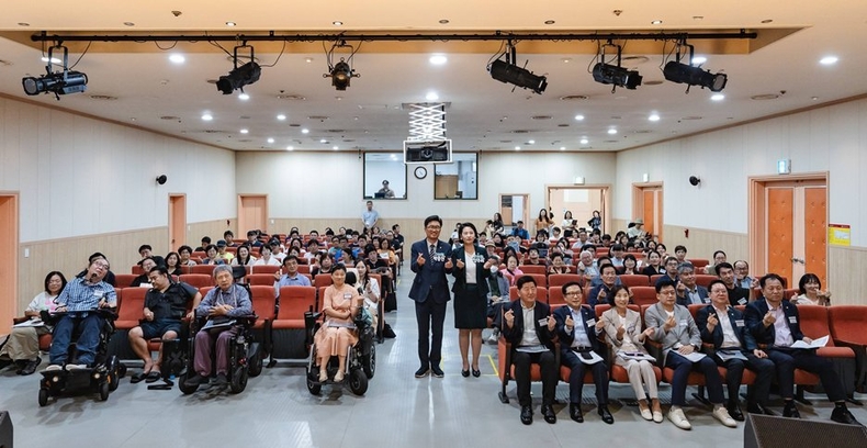 「장애인 자립지원과 권리보장을 위한 정책토론회」가 2025년 8월 29일 오후 4시 송파여성문화회관 대강당에서 열렸다. 1 ⓒ타임즈 