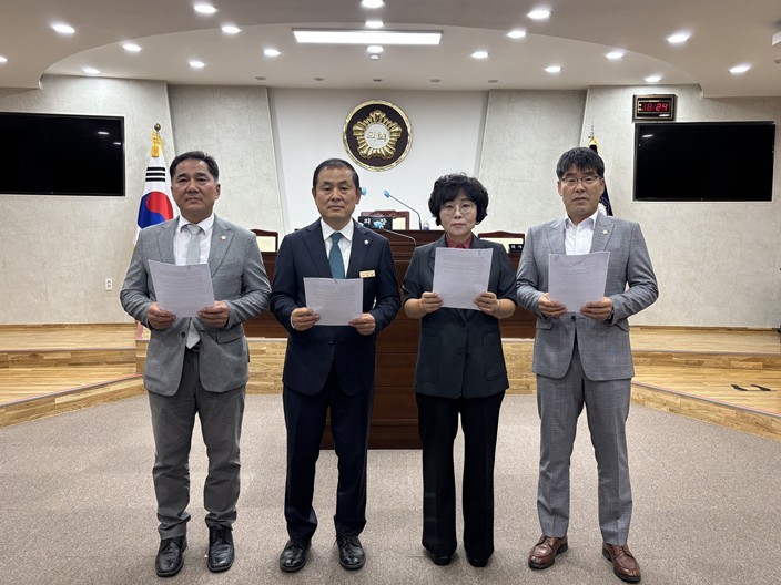 성명서(홍천군 공유림 특정 법인 특혜 의혹 사업 즉각 철회 및 투명한 행정 촉구) ⓒ타임즈 