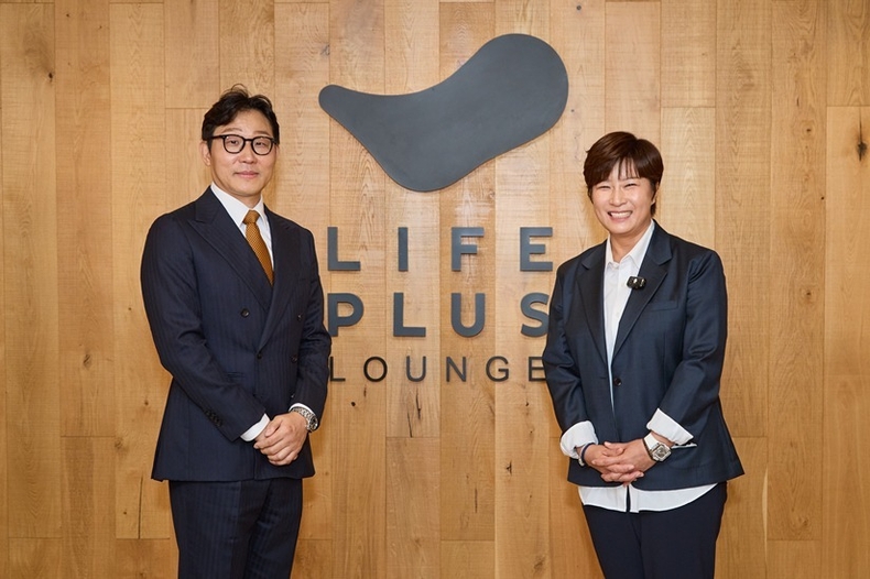 라이프플러스X박세리희망재단 유소년 골프 육성 위한 협약식 기념촬영 ⓒ타임즈 