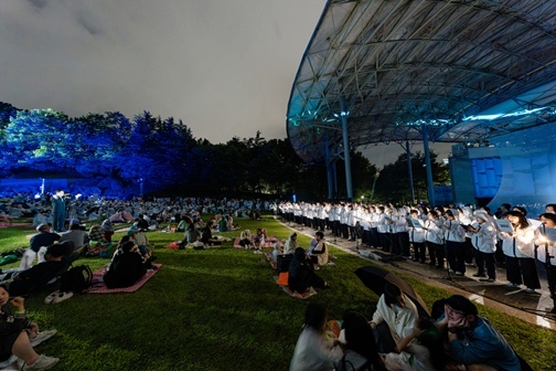 2025 성남페스티벌 메인콘텐츠 시네포레스트_동화에 참여한 1000명의 시민합창단 ⓒ타임즈 