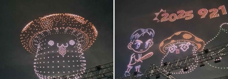 드론쇼 ⓒ타임즈