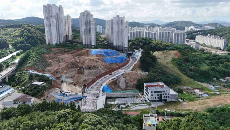 용인특례시에 있는 '삼가2지구 힐스테이트 용인포레 임대주택'의 모습(2) ⓒ타임즈