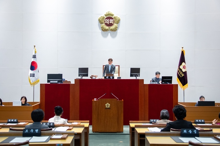 21일 제306회 임시회 제2차 본회의를 끝으로 10월 17일부터 21일까지 5일간 진행한 제306회 성남시의회 임시회 일정을 마무리했다. ⓒ타임즈 