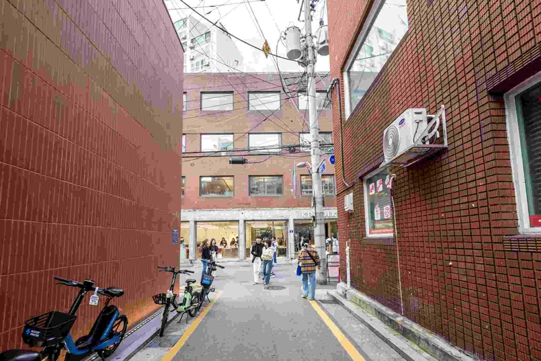 (대표사진) 성수 붉은벽돌거리 ⓒ타임즈