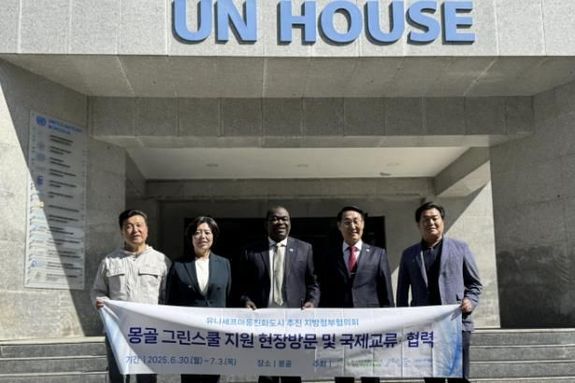 임병택 시흥시장, "그린스쿨은 미래 교육 방향"…몽골 유니세프 현장서 아동정책 리더십 강화