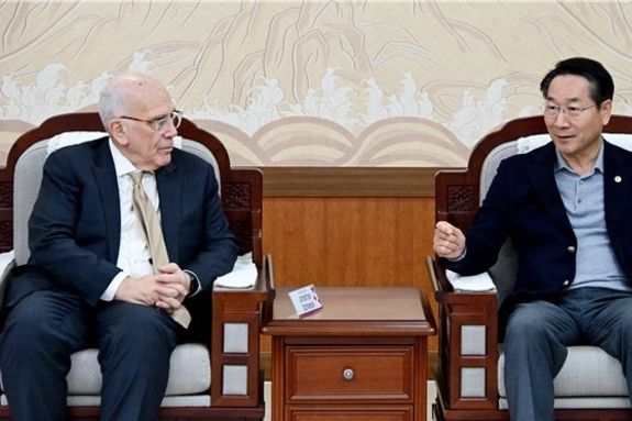 유정복 인천시장, 존스홉킨스대 글로벌 생명공학 교수진 접견