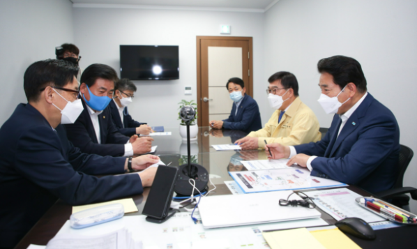 광주시 신동헌 시장, 황성규 국토부 제2차관 면담