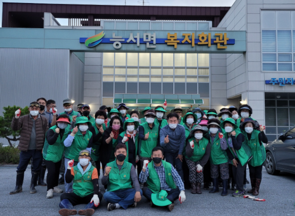 여주시 능서면새마을회, 추석맞이 제초작업 실시