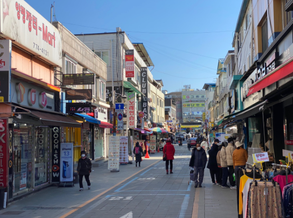 양평물맑은시장 단속 후 사진
