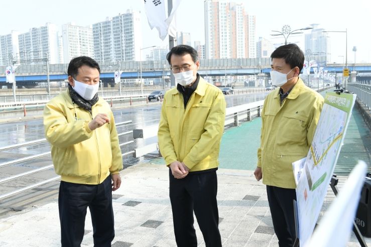 한강유역환경청장 현장 방문