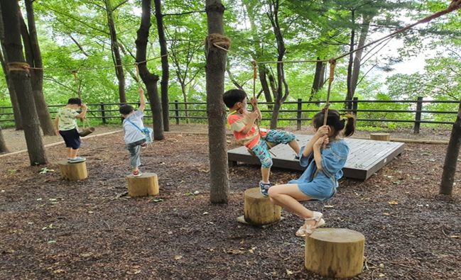 성동구 매봉산 유아숲체험원 ⓒ타임즈