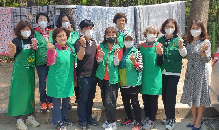 구리시 동구동, ‘사랑의 빨래방’ 행사 ⓒ타임즈