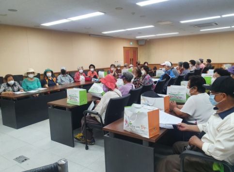 광주시 곤지암읍, 노인 일자리 참여자 혹서기 대비 안전교육 실시