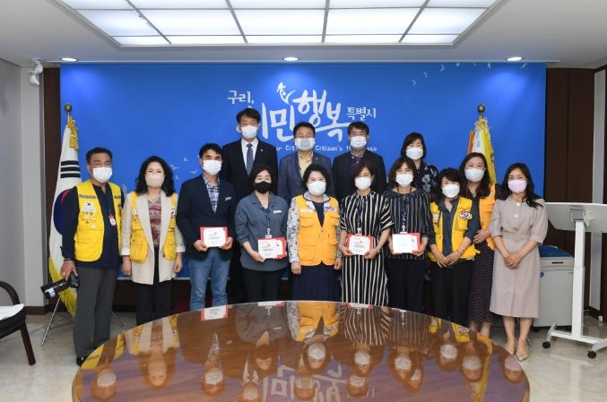 구리시,‘헌혈자의 날’ 보건복지부장관 표창 수상