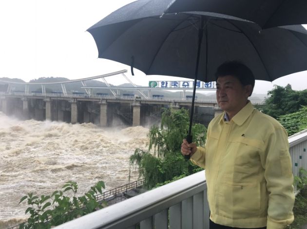 방세환 광주시장 당선인, 집중호우 긴급 현장점검