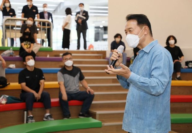경기도교육청안전교육관 임태희 교육감 방문 ⓒ타임즈