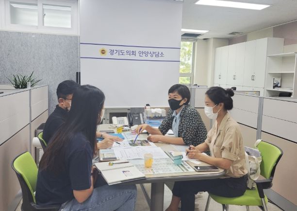 이채명의원 “지역구 현안사항으로 경기의회안양상담소에서 업무 보고 가져”