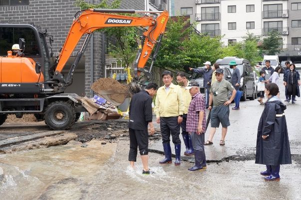 광주시, 수해복구 작업 및 피해 예방 총력 ⓒ타임즈