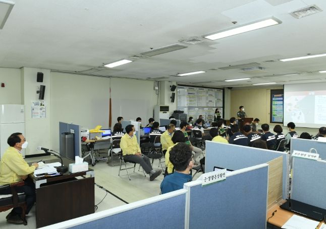 구리시, 2022년 을지연습 마무리보고 회의