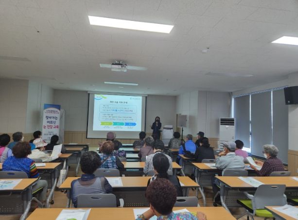 광주시, 어르신 눈 건강 관리 중요성 인식 강화를 위한 저시력 예방 교육