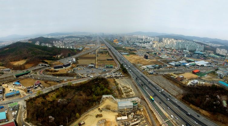 경기용인 플랫폼시티가 들어설 기흥구 보정·마북동 일대